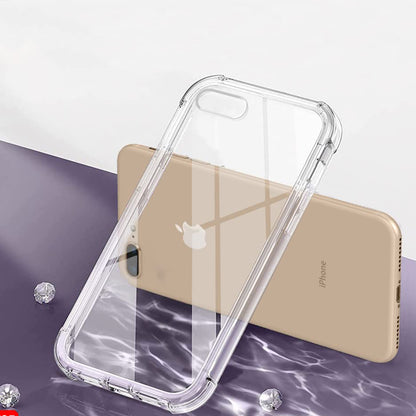 Hoesje voor Apple iPhone 8 Plus / 7 Plus, Techsuit, Schokbestendig Transparant