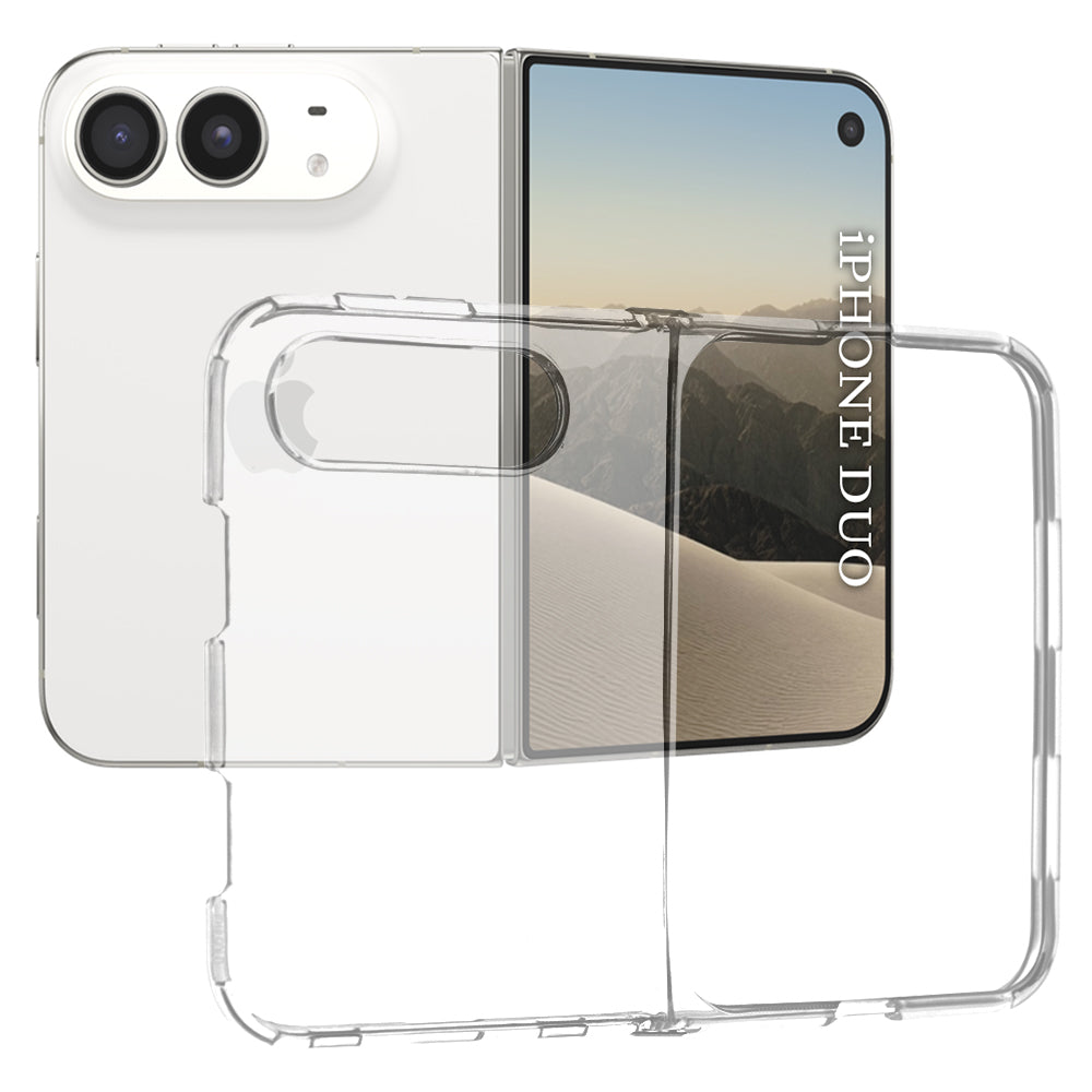 Hoesje voor Apple iPhone Duo, Techsuit, Clear, Transparant