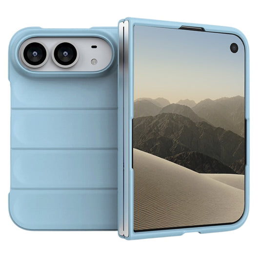 Hoes voor Apple iPhone Duo, Techsuit, Magic Shield, Blauw