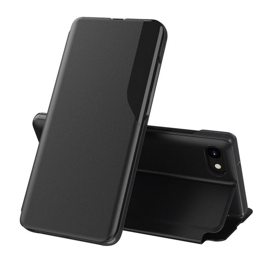 Case for Apple iPhone SE (2022) / SE (2020) / 8 / 7, Techsuit, eFold, Black