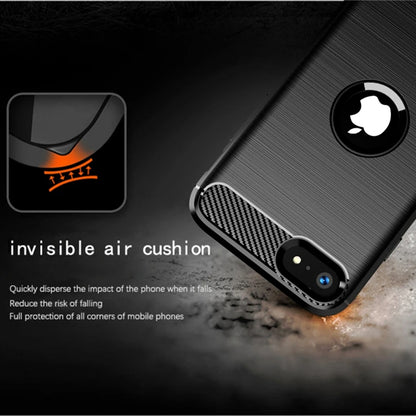 Case for Apple iPhone SE (2022) / SE (2020), Techsuit, Carbon, Black
