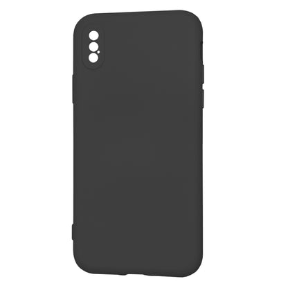 Hoesje voor Apple iPhone XS / X, Techsuit, SoftFlex, Zwart