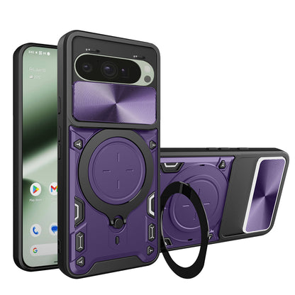 Case for Google Pixel 10 Pro / 10, Techsuit, CamGuard Pro, Purple