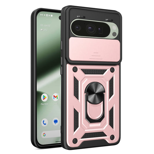 Hoes voor Google Pixel 10 Pro / 10, Techsuit, CamShield, Roze