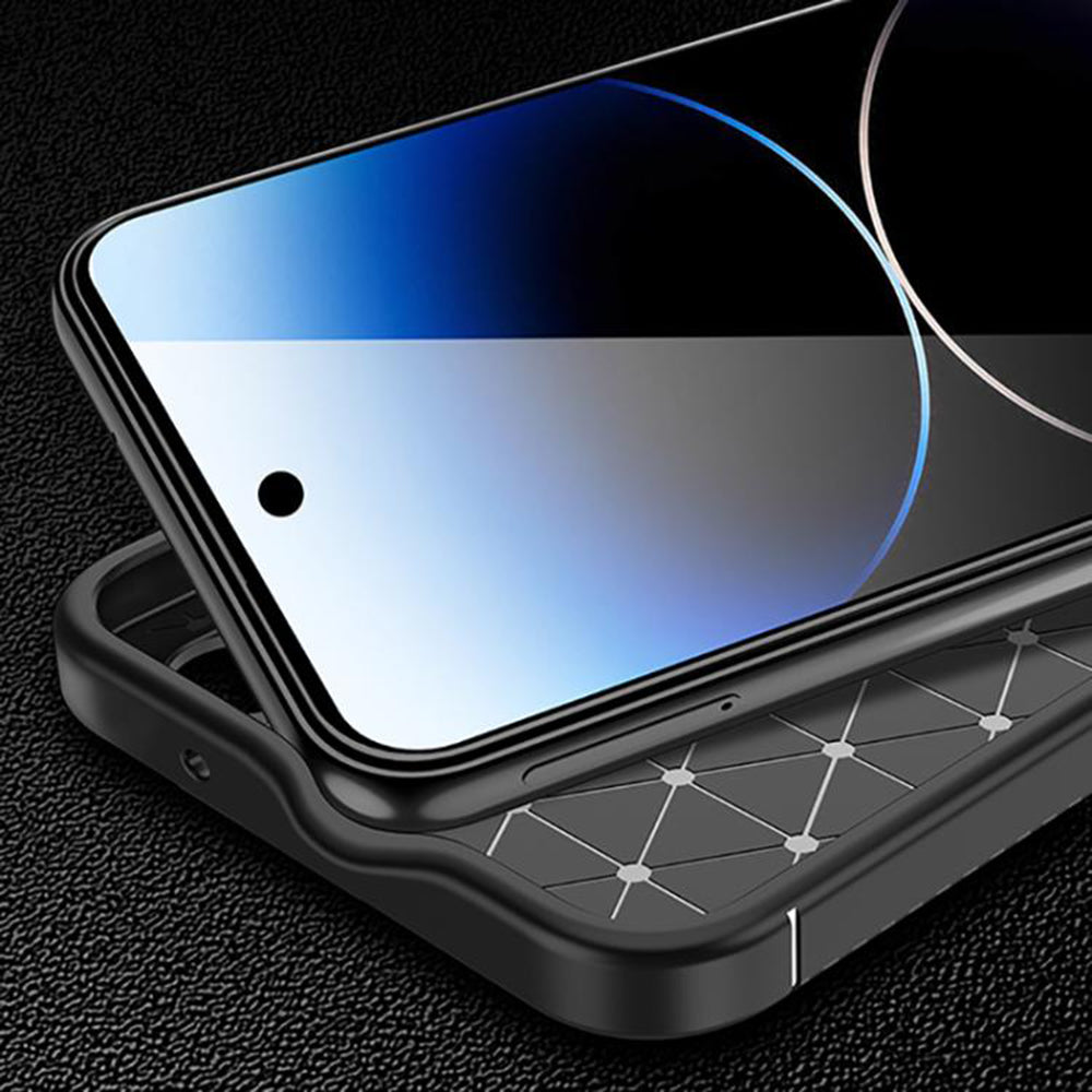 Hoes voor Google Pixel 10 Pro / 10, Techsuit, CarbonFiber, Zwart
