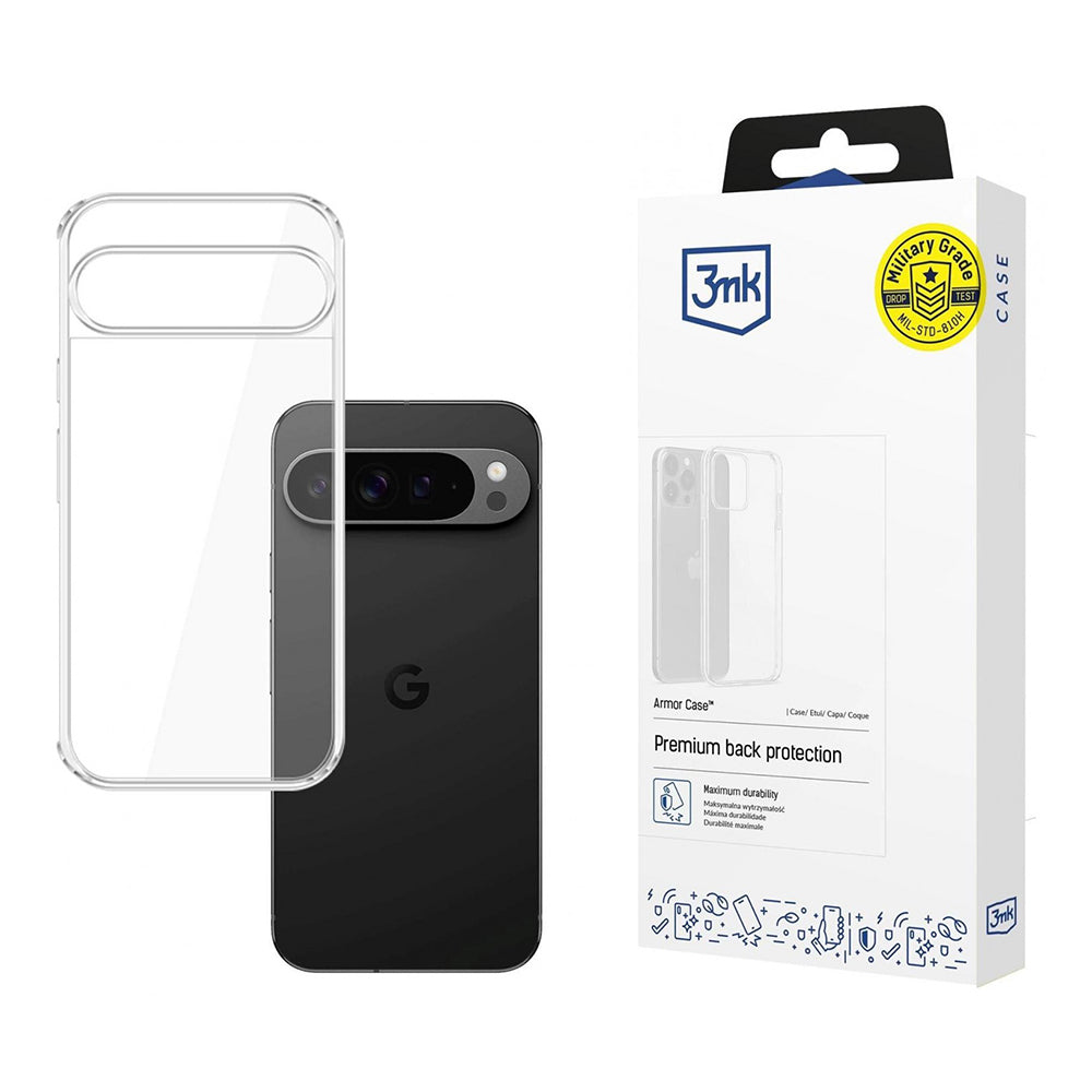 Case for Google Pixel 10 Pro XL, 3MK, Armor, Transparent