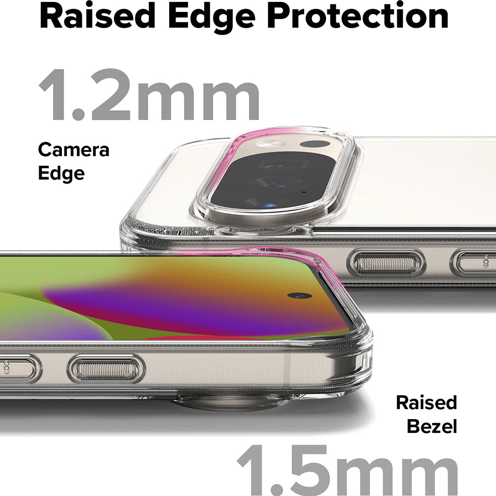 Hoesje voor Google Pixel 10 Pro XL, Ringke, Fusion, Transparant