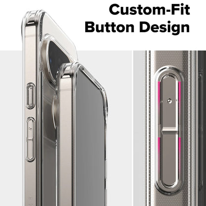 Hoesje voor Google Pixel 10 Pro XL, Ringke, Fusion, Transparant
