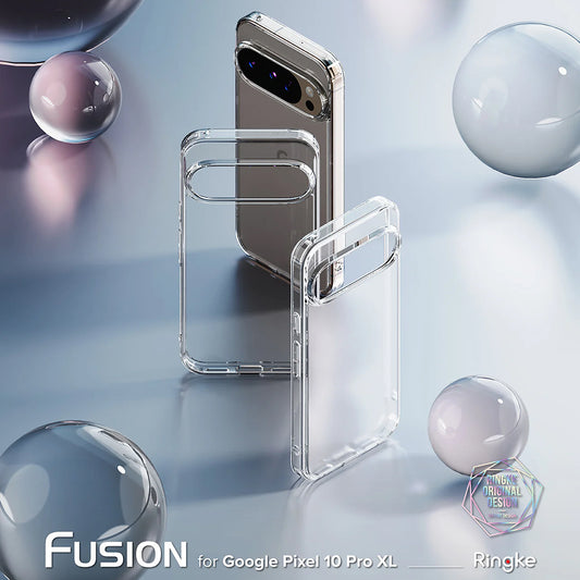 Hoes voor Google Pixel 10 Pro XL, Ringke, Fusion, Mat Transparant