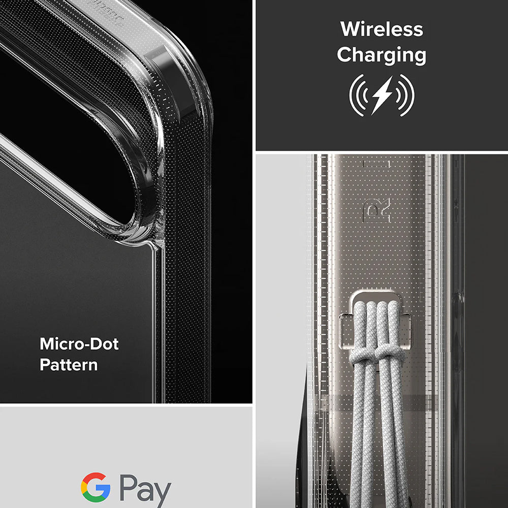 Hoes voor Google Pixel 10 Pro XL, Ringke, Fusion, Mat Transparant