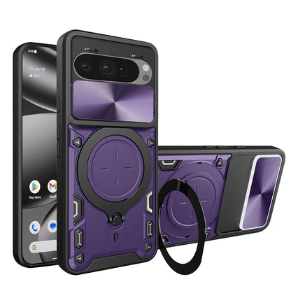 Hoes voor Google Pixel 10 Pro XL, Techsuit, CamGuard Pro, Paars