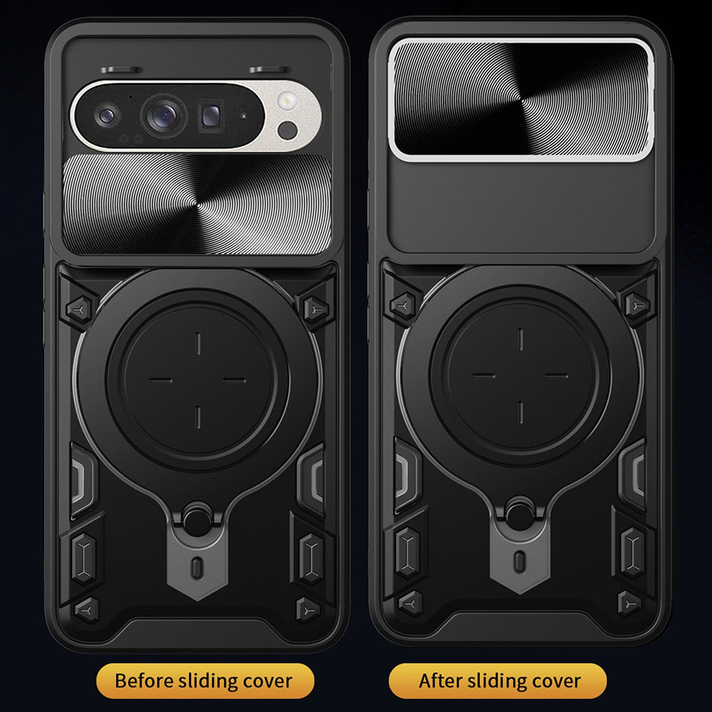 Hoes voor Google Pixel 10 Pro XL, Techsuit, CamGuard Pro, Paars
