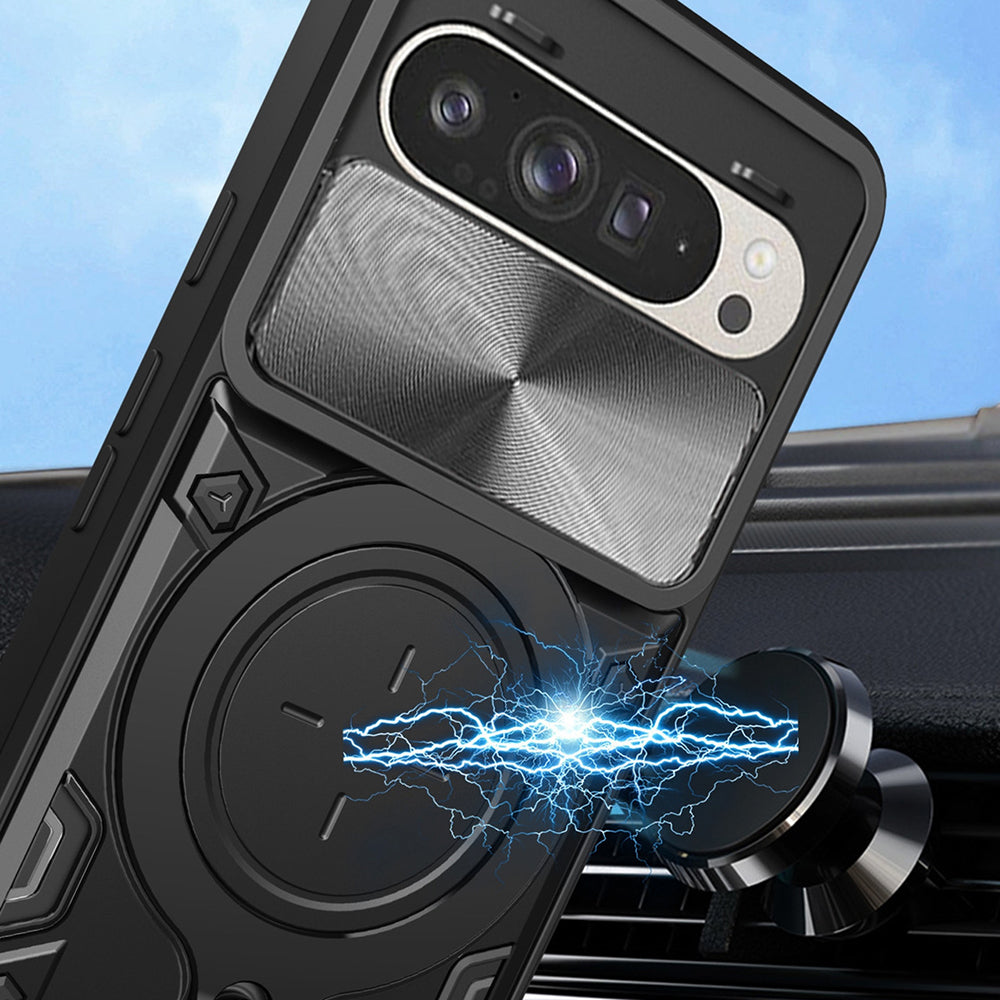 Hoes voor Google Pixel 10 Pro XL, Techsuit, CamGuard Pro, Paars