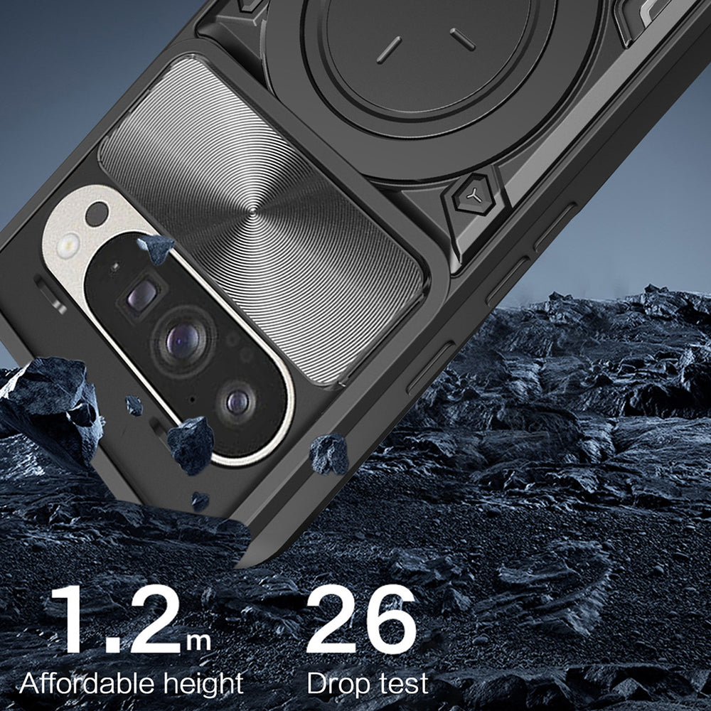 Hoes voor Google Pixel 10 Pro XL, Techsuit, CamGuard Pro, Paars