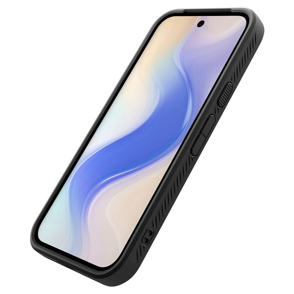 Hoes voor Google Pixel 10a, Spigen, Liquid Air, Matzwart ACS11285