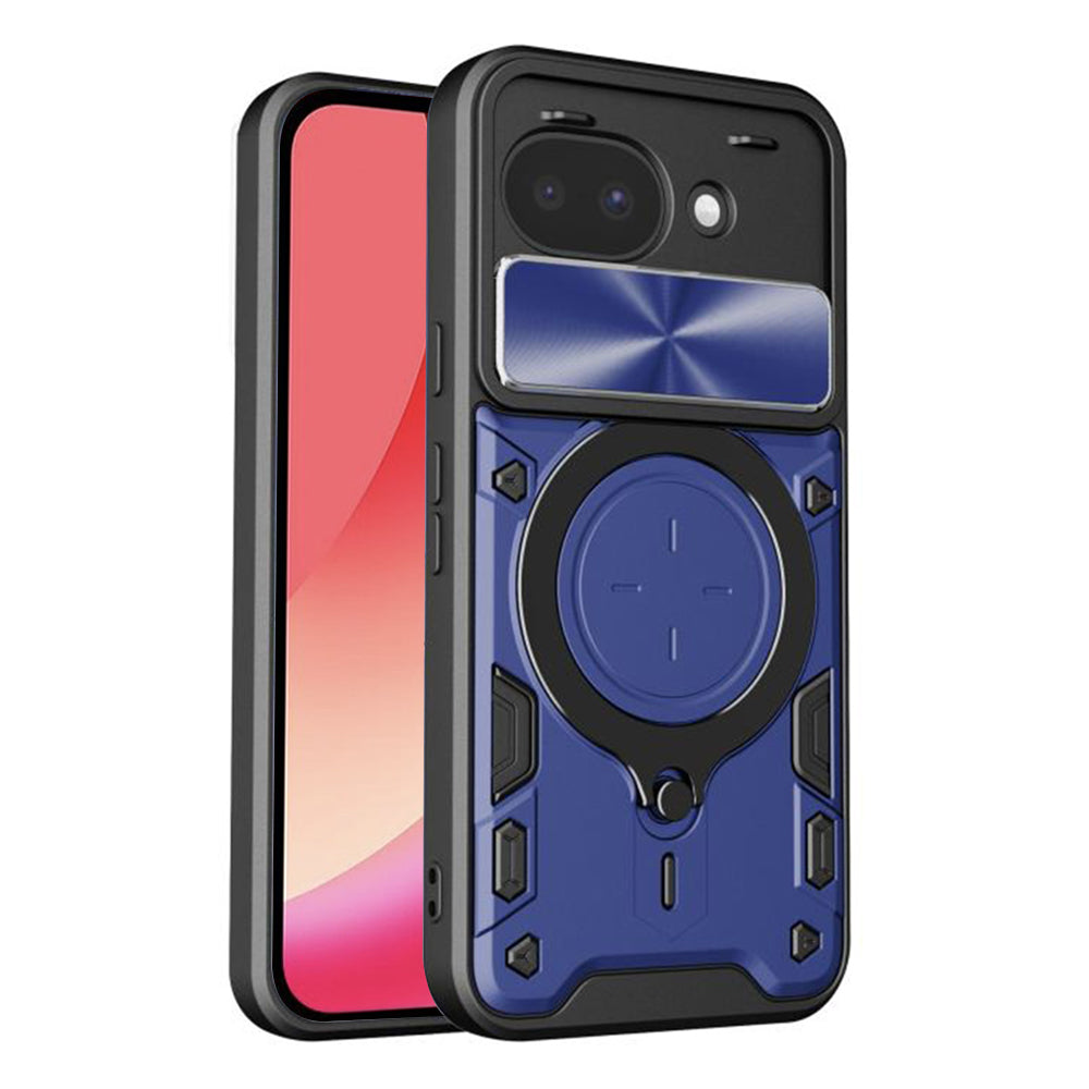 Hoes voor Google Pixel 10a, Techsuit, CamGuard Pro, Blauw