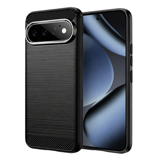 Hoes voor Google Pixel 11 Pro / 11, Techsuit, Carbon, Zwart