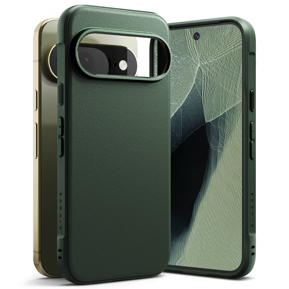 Hoes voor Google Pixel 11 Pro XL, Ringke, Onyx, Donkergroen