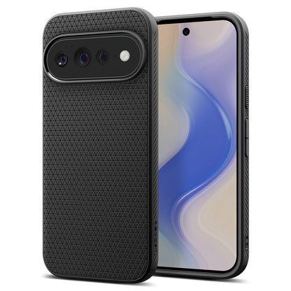 Hoes voor Google Pixel 11 Pro XL, Spigen, Liquid Air, Mat Zwart ACS11448