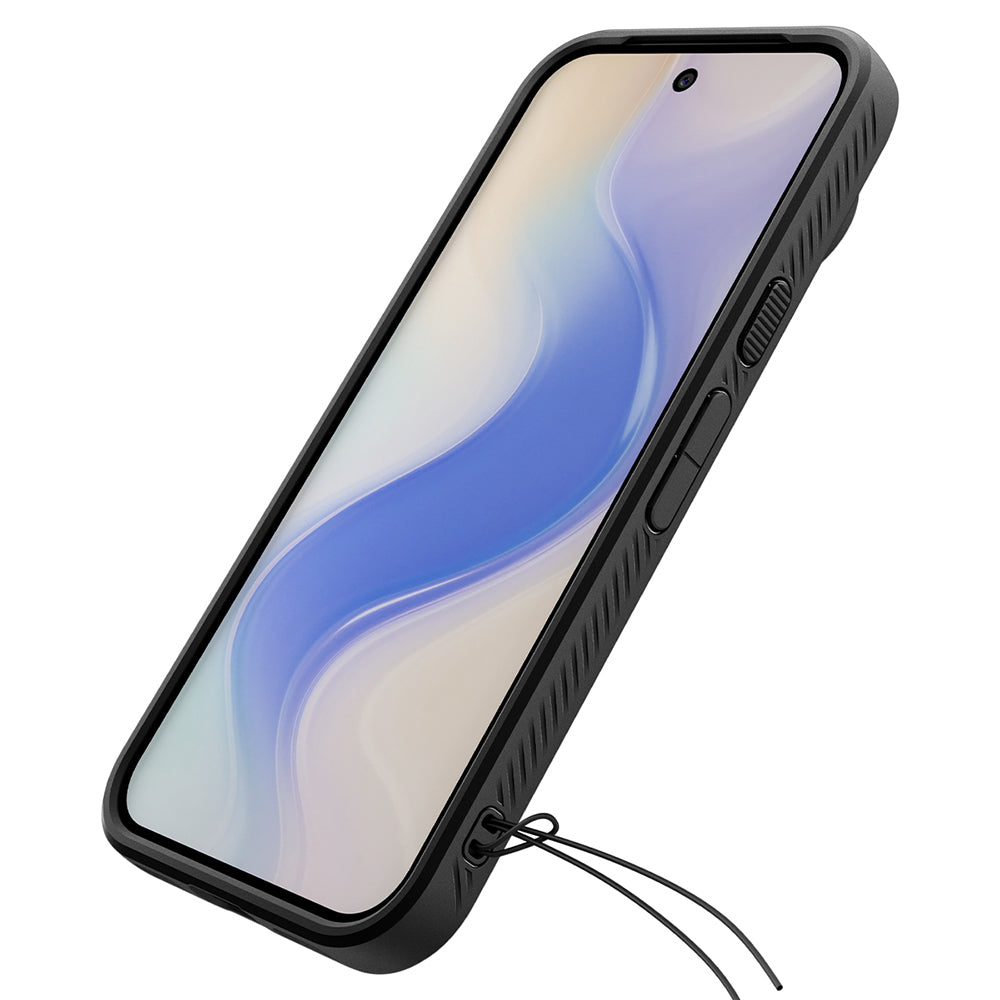 Hoes voor Google Pixel 11 Pro XL, Spigen, Liquid Air, Mat Zwart ACS11448