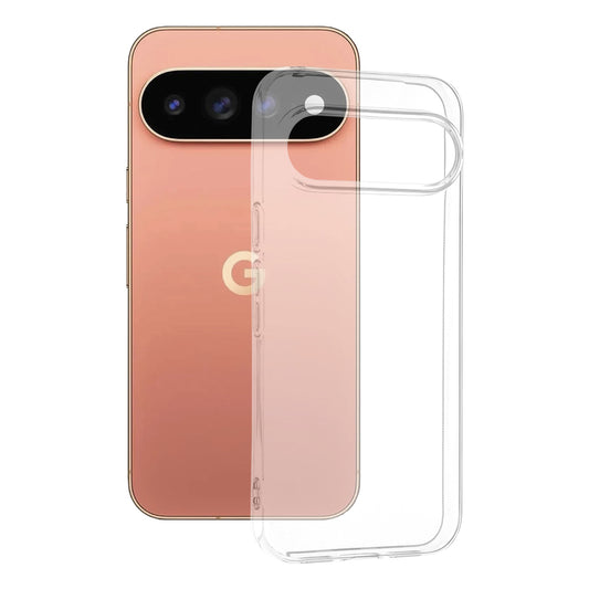 Hoes voor Google Pixel 11 Pro XL, Techsuit, Clear, Transparant