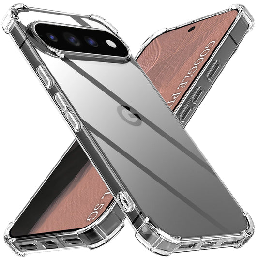 Hoes voor Google Pixel 11 Pro XL, Techsuit, Schokbestendig Transparant, Helder