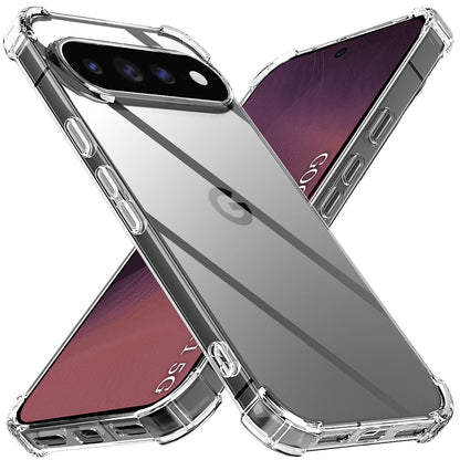 Hoes voor Google Pixel 11, Techsuit, Schokbestendig Helder, Transparant