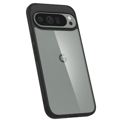 Hoes voor Google Pixel 9 Pro XL, Spigen, Ultra Hybrid, Matzwart ACS07724