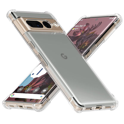 Case for Google Pixel 7 Pro, Techsuit, Shockproof Clear, Transparent
