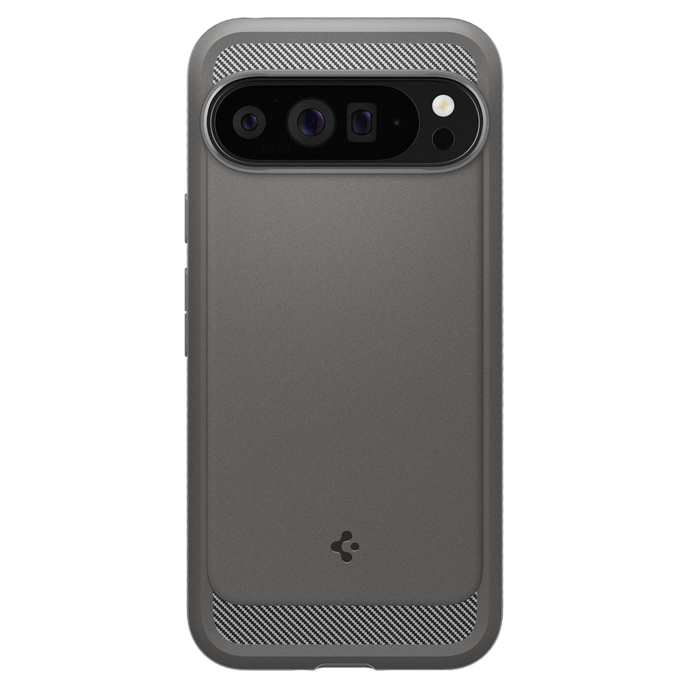 Hoes voor Google Pixel 9 Pro XL, Spigen, Rugged Armor, Grijs ACS07784