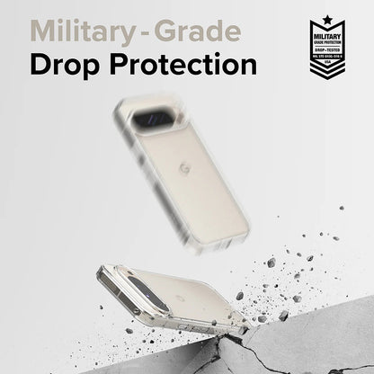 Hoesje voor Google Pixel 9 / 9 Pro, Ringke, Fusion, Mat Transparant