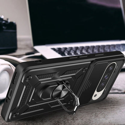 Hoes voor Google Pixel 9 / 9 Pro, Techsuit, CamShield, Roze