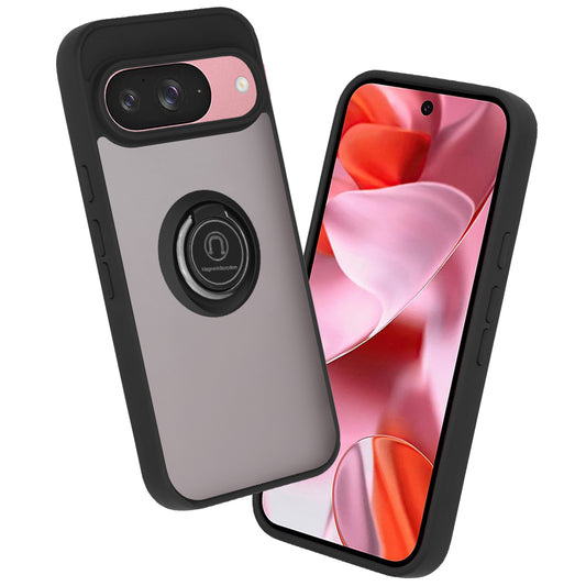 Hoes voor Google Pixel 9 / 9 Pro, Techsuit, Glinth, Zwart