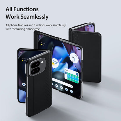 Hoes voor Google Pixel 9 Pro Fold, DUX DUCIS, Bril, Roze