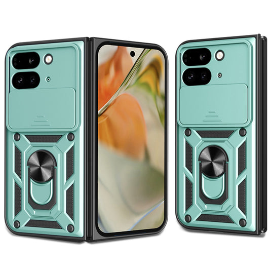 Hoes voor Google Pixel 9 Pro Fold, Techsuit, CamShield, Groen