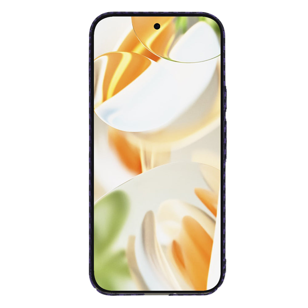 Hoes voor Google Pixel 9 Pro, Techsuit, Carbonite FiberShell, Paars