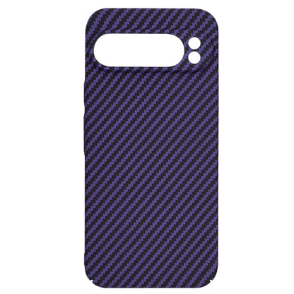 Hoes voor Google Pixel 9 Pro, Techsuit, Carbonite FiberShell, Paars