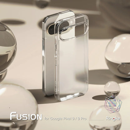 Hoesje voor Google Pixel 9 Pro XL, Ringke, Fusion, Mat Transparant