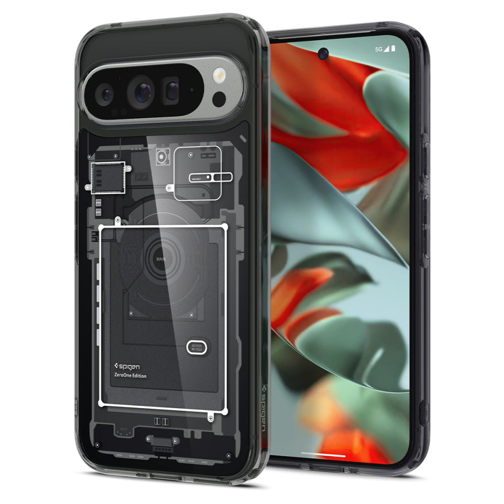 Hoes voor Google Pixel 9 Pro XL, Spigen, Ultra Hybrid Zero One, Zwart ACS07722