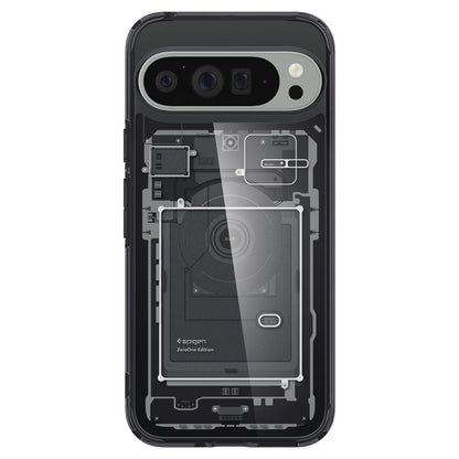 Hoes voor Google Pixel 9 Pro XL, Spigen, Ultra Hybrid Zero One, Zwart ACS07722