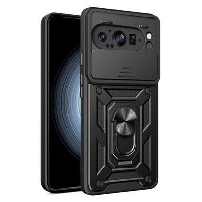 Case for Google Pixel 9 Pro XL, Techsuit, CamShield, Black