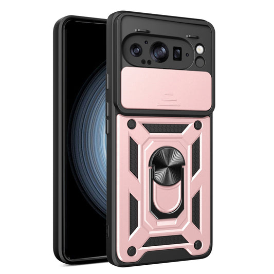 Hoes voor Google Pixel 9 Pro XL, Techsuit, CamShield, Roze