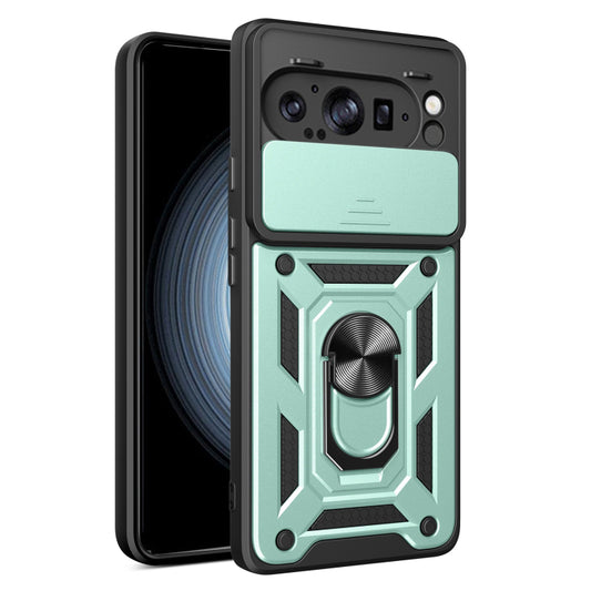 Hoes voor Google Pixel 9 Pro XL, Techsuit, CamShield, Groen
