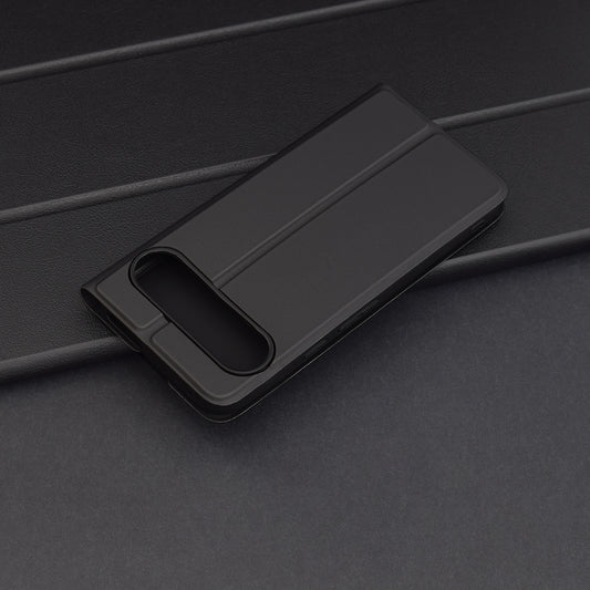 Hoes voor Google Pixel 9 Pro XL, Techsuit, Magskin Book, Zwart