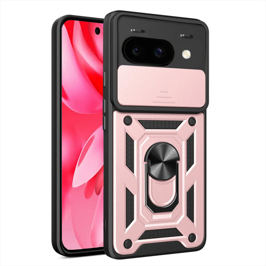 Hoesje voor Google Pixel 9a, Techsuit, CamShield, Roze