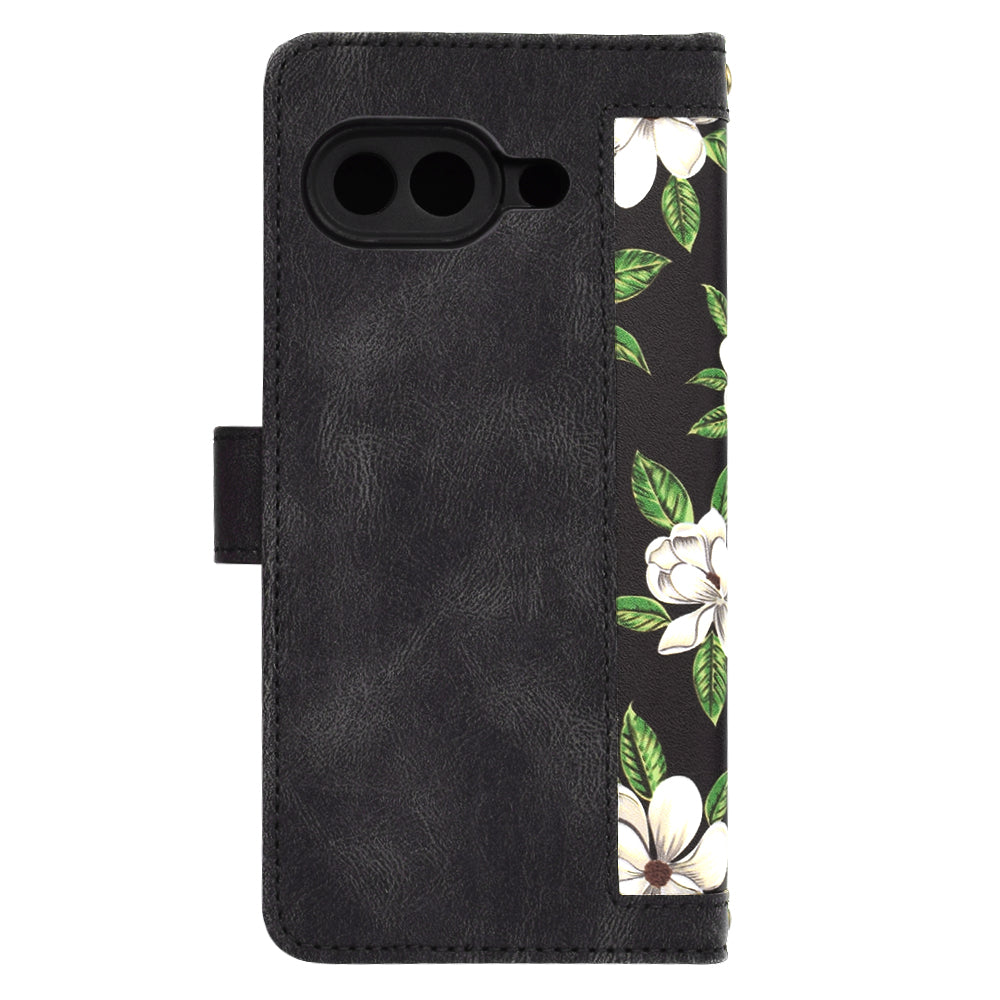 Hoes voor Google Pixel 9a, Techsuit, FlipCraft, Zwart