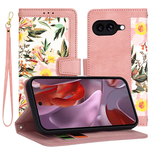 Hoesje voor Google Pixel 9a, Techsuit, FlipCraft, Roze