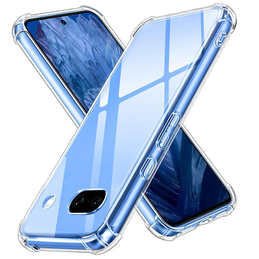 Hoes voor Google Pixel 9a, Techsuit, Schokbestendig Helder, Transparant