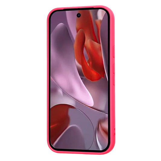 Telefoonhoesje voor Google Pixel 9a, Techsuit, SoftFlex, Donkerroze