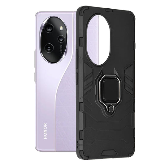 Hoes voor Honor 100 Pro, Techsuit, Shield, Zwart